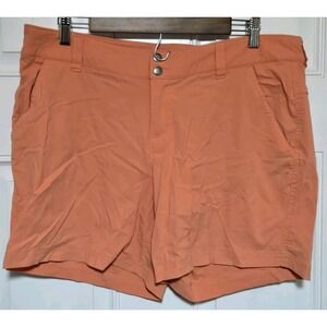 Columbia Womens Shorts Orange Size 14‎ Omni Shield Advanced Repellency